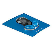 Fellowes; Gel Gliding Palm Support, Sapphire