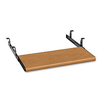 HON Laminate Keyboard Platform - 21.5 inch; Width x 10 inch; Depth - Harvest