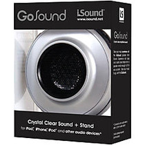 iSound GoSound Portable Speaker, Silver, 208466