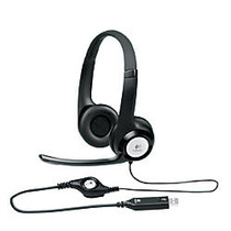 Logitech; ClearChat Comfort USB&trade; Over The Ear Headset With Microphone