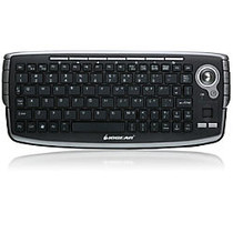 IOGear; GKM681R Wireless Compact Keyboard And Built-In Optical Mouse, Black