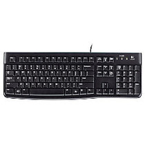 Logitech; K120 Keyboard, black