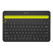 Logitech; K480 Bluetooth; Wireless Multi-Device Keyboard For PC or Mac, Black