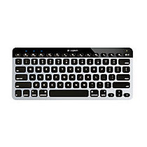 Logitech; K811 Bluetooth; Keyboard For Mac;/iPad;/iPhone;, Silver