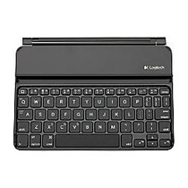 Logitech; Ultrathin Bluetooth; Wireless Keyboard Mini & Cover For iPad; Mini, Black