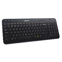 Logitech; Wireless Keyboard K360, Glossy Black