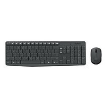 Logitech; Wireless Optical Mouse And Keyboard For Windows;, Chrome OS And Linux, Black, MK235