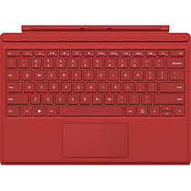 Microsoft Type Cover Keyboard/Cover Case for Tablet - Red