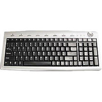 Solidtek Keyboard Slim/Compact Multimedia Keyboard KB-2070MSU