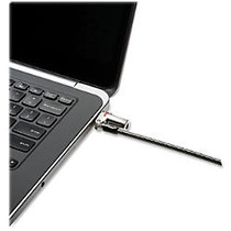 Kensington MicroSaver DS Ultra-Thin Ultrabook Laptop Keyed Lock, 6', Gray