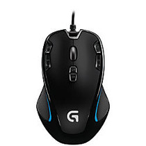 Logitech; G300S Optical Gaming Mouse, Black