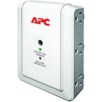 APC Essential SurgeArrest P6W 6-Outlet Surge Suppressor, White