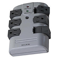 Belkin; Wall-Mounted Surge Protector With 6 Rotating Outlets