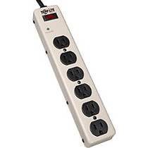 Tripp Lite Waber Surge Protector Power Strip Metal 6 Outlet 6' Cord