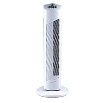 Royal Sovereign Oscillating Tower Fan, 30 inch;H x 11 inch;W x 9 1/2 inch;D, Black