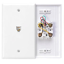 Leviton 40949-I Standard Telephone Faceplate