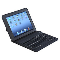 Compucessory Bluetooth; Keyboard Folio Case For iPad; Air, 9.8 inch;H x 7.4 inch;W x 0.6 inch;D, Black, CCS28283