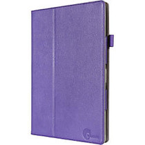 i-Blason Slim Book Carrying Case for Tablet PC, Credit Card, ID Card - Purple