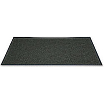 Crown Mats Diamond Wiper Scraper Mat - Indoor - 70 inch; Length x 45 inch; Width - Rectangle - Diamond Patterned - Rubber, Polypropylene - Slate