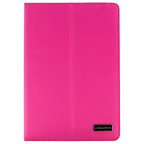 Lifeworks Turn Coat Universal Swivel Folio Case For 9 inch; To 10 inch; Tablets, 9.75 inch;H x 7.5 inch;W x 0.6 inch;D, Pink