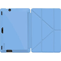 rOOCASE Slim Shell Origami Carrying Case (Folio) for 8.9 inch; Tablet - Blue