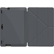 rOOCASE Slim Shell Origami Carrying Case (Folio) for 8.9 inch; Tablet - Gray