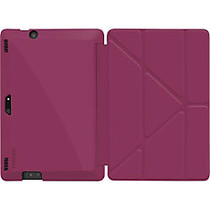 rOOCASE Slim Shell Origami Carrying Case (Folio) for 8.9 inch; Tablet - Magenta