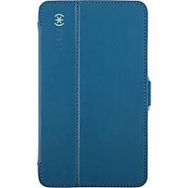 Speck Products StyleFolio Carrying Case (Folio) for 8 inch; Tablet - Deep Sea Blue, Nickel Gray