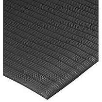 Genuine Joe Air Step Anti-Fatigue Mat, 3' x 5', Black