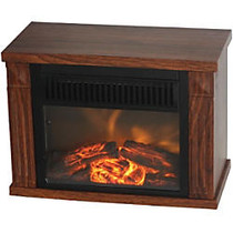Comfort Glow The Mini Hearth Electric Fireplace (Wood Grain)