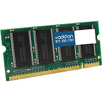 AddOn JEDEC Standard 4GB DDR3-1600MHz Unbuffered Dual Rank 1.35V 204-pin CL11 SODIMM