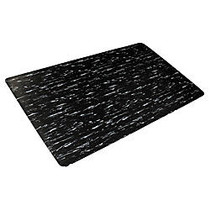 Office Wagon; Brand K-Marble Foot Anti-Fatigue Mat, 36 inch; x 60 inch;, Black/White