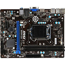 MSI B85M-E33 Desktop Motherboard - Intel B85 Express Chipset - Socket H3 LGA-1150