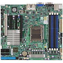 Supermicro H8SCM-F Server Motherboard - AMD SR5650 Chipset - Socket C32 LGA-1207 - Retail Pack