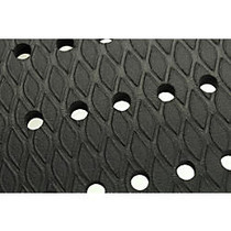 The Andersen Company Cushion Max Floor Mat With Holes, 36 inch; x 144 inch;, Black