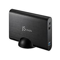 j5create SATA to USB 3.0 External Hard Drive Enclosure, 3.5 inch;