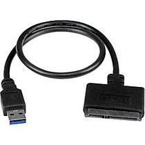 StarTech.com USB 3.0 to 2.5 inch; SATA III Hard Drive Adapter Cable w/ UASP - SATA to USB 3.0 Converter for SSD / HDD