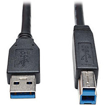 Tripp Lite 10ft USB 3.0 SuperSpeed Device Cable 5 Gbps A Male to B Male Black
