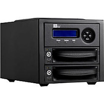 CRU RTX Secure 222-3QR DAS Array - 2 x HDD Supported - 2 x HDD Installed - 4 TB Installed HDD Capacity