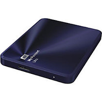 WD 4TB My Passport Ultra Metal Edition-Portable External Hard Drive Blue-Black