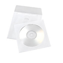 Office Wagon; Brand CD/DVD Envelopes, 5 inch; x 5 inch;, 24 Lb., Pack Of 50