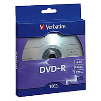 Verbatim; DVD+R Bulk Box, Pack Of 10