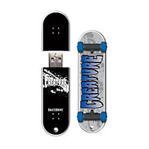 Action Sport Drives; Creature; SkateDrive; USB Flash Drive, 16GB, Logo Green SM, CR-SKATELGS/16GB