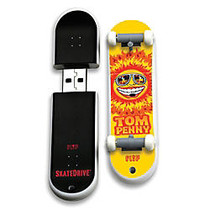 Flip Tom Penny SkateDrive USB Flash Drive, 16GB