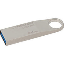 Kingston DataTraveler SE9 G2 USB 3.0 Flash Drive, 64GB