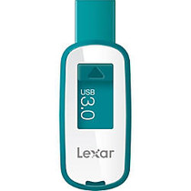 Lexar JumpDrive S25 USB 3.0 Flash Drive, 16GB, Teal