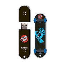 Santa Cruz SkateDrive USB Flash Drive, 16GB, Screaming Hand 12