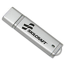 USB Flash Drive With 256-Bit AES Encryption, 16GB (AbilityOne 7045-01-558-4988)