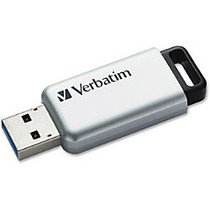 Verbatim 16GB Store 'n' Go Secure Pro USB 3.0 Flash Drive with AES 256 Hardware Encryption - Silver