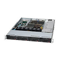 Supermicro A+ Server 1022G-NTF Barebone System - 1U Rack-mountable - AMD SR5670 Chipset - Socket G34 LGA-1944 - 2 x Processor Support - Black